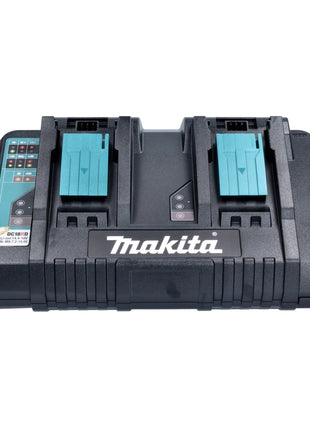 Makita Power Source Kit 18 V mit 4x BL 1840 B Akku 4,0 Ah + DC 18 RD Doppelladegerät ( 197503-4 ) + Makpac - Toolbrothers