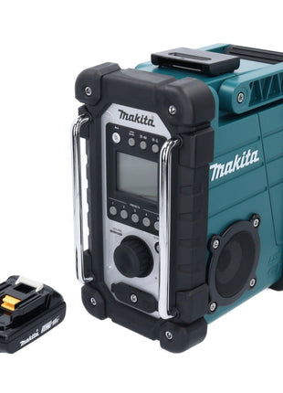 Makita DMR 107 A1 Akku Baustellen Radio 7,2 - 18 V + 1x Akku 2,0 Ah - ohne Ladegerät - Toolbrothers