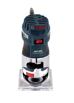 Bosch GKF 600 KIT Professional Kanten Fräse im Koffer mit Zubehör Set ( 060160A101 ) - Toolbrothers