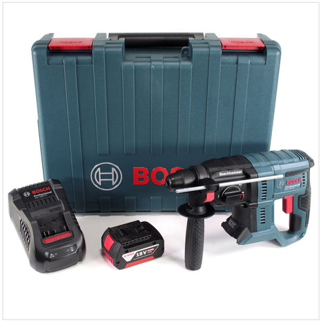 Bosch GBH 18V-20 Akku Bohrhammer 18V 1,7J SDS-Plus im Transportkoffer + 1x 5,0 Ah Akku + Ladegerät - Toolbrothers