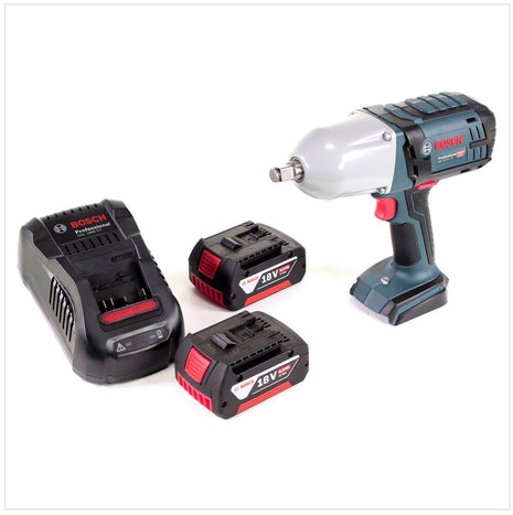 Bosch GDS 18 V-LI HT Akku Drehschlagschrauber 18V 650Nm 1/2" + 2x Akku 6,0Ah + Ladegerät - Toolbrothers