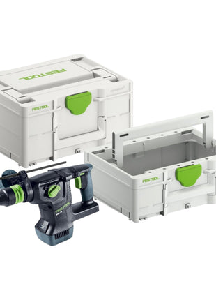 Festool KHC 18 EB-Basic akumulatorowy młot udarowo-obrotowy 18 V 2,6 J SDS-Plus bezszczotkowy ( 577447 ) + Systainer - bez akumulatora, bez ładowarki